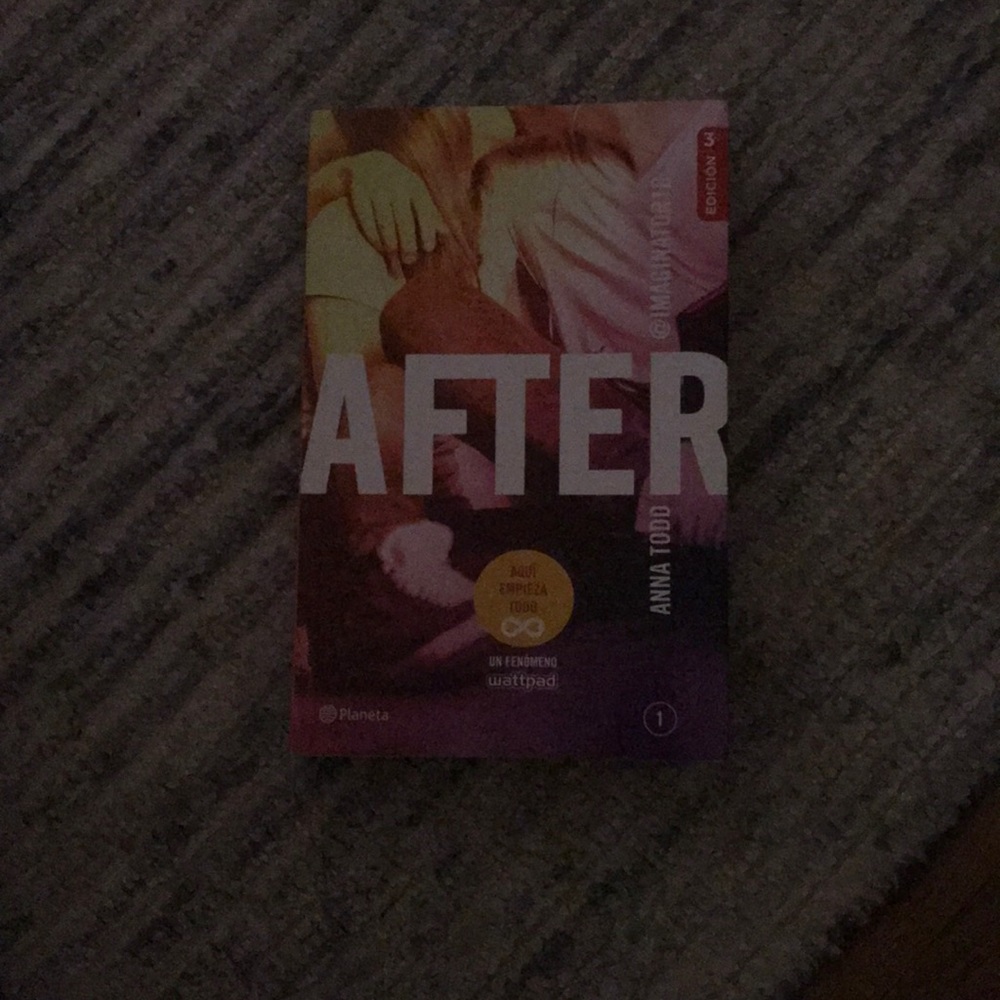 After by Anna Todd in Spanish ⭐️